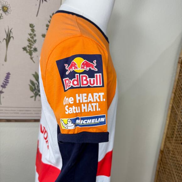 Official Repsol Honda Team Racing White T-Shirt Gruppopritelli Unisex L - Picture 6 of 10